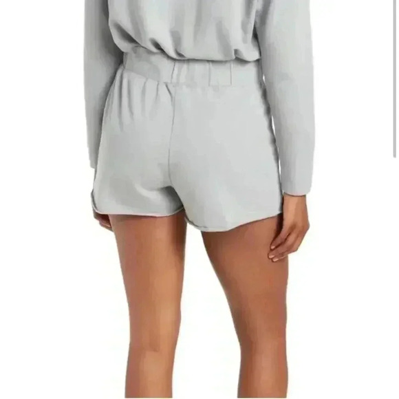 NWT James Perse Drawstring Knit Shorts Foil size 2 Medium - Picture 9 of 9